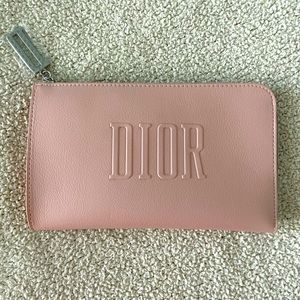 LIGHT PINK DIOR BEAUTÉ COSMETIC POUCH NWOT